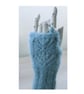 Pale blue soft gauntlets - Image 2
