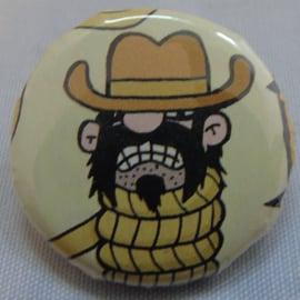 Comics Badge - Cowboy