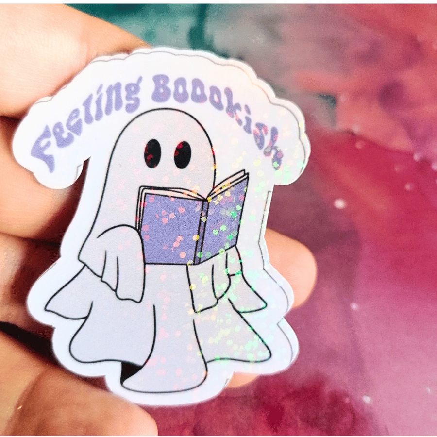 Feeling Boookish Vinyl Sticker