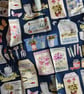Half Metre Michael Miller Gardening Essentials Quilting Cotton, Garden Fabric