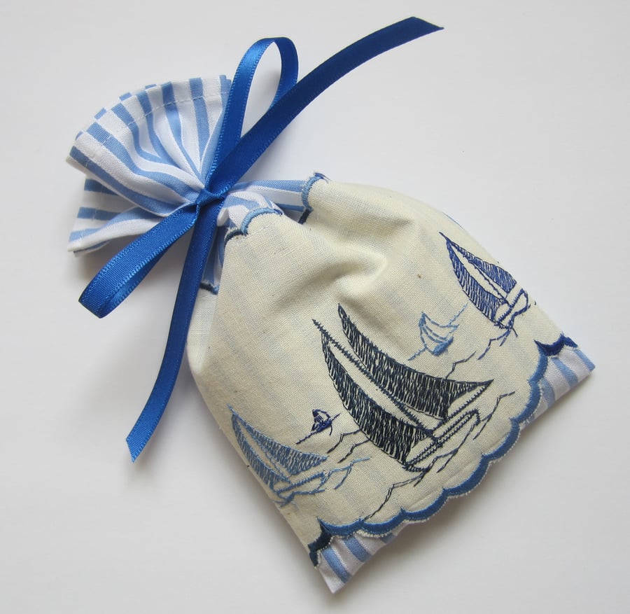Blue Yacht Lavender Sachet