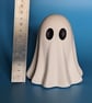 Handmade White Ghost Ornament - Image 5