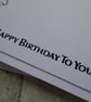 Hedgehog with Red Balloon - Happy Birthday To You - Birthday Card - Image 2
