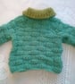 Chunky Basket Weave Jumper with Collar for Babies and Children, Child's Jumper - Image 2