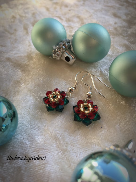 Christmas earrings 