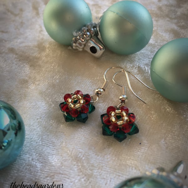 Christmas earrings 