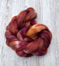 Cormo Hand Dyed Spinning Fibre Autumn Leaves 100g - Image 3