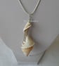 Shell, Pearl and Crystal Pendant - Image 2
