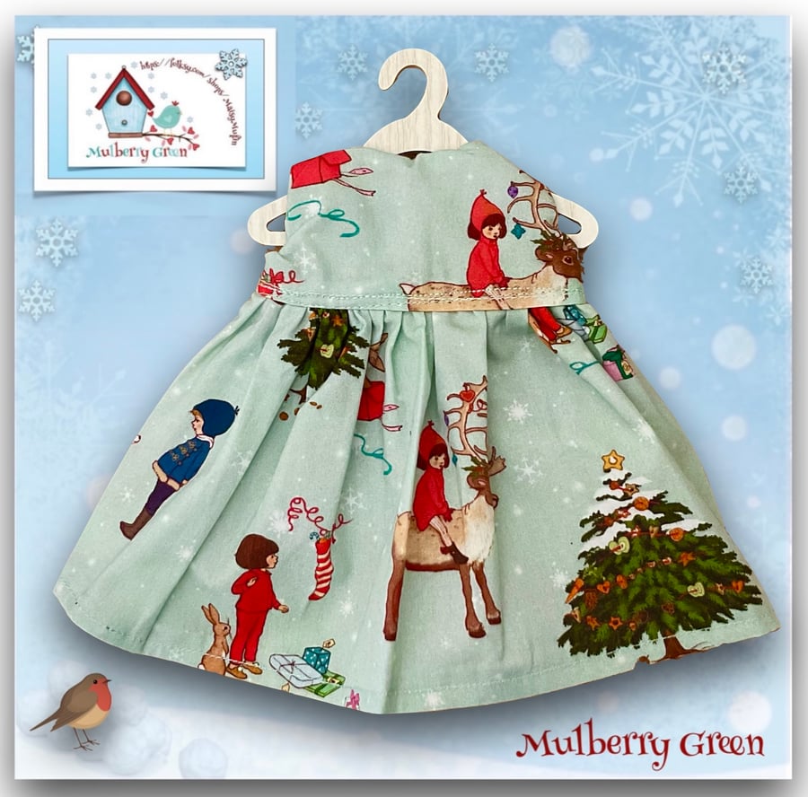 Reserved for Samantha - Christmas Dress - Christmas Tree