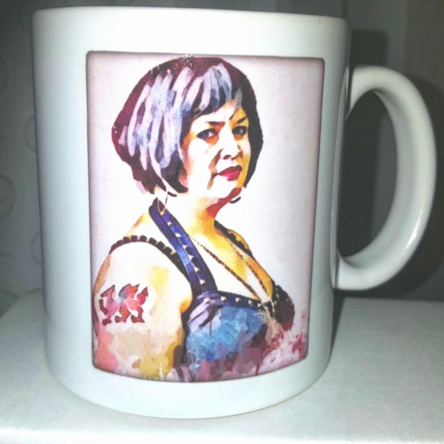 Ruth Jones Nessa mug