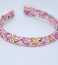Liberty Fabric Braided Hairband - Handmade - Image 5