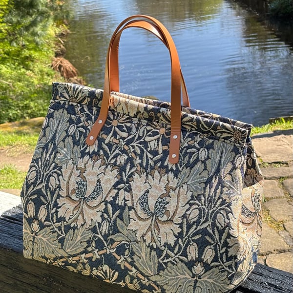 Tapestry Carpet Bag, Mary Poppins Style