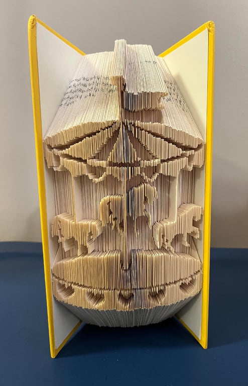 Carousel COMBI or 180 combi Book Folding Pattern - EMAILED PDF PATTERN