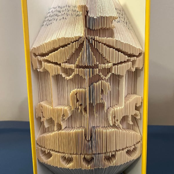 Carousel COMBI or 180 combi Book Folding Pattern - EMAILED PDF PATTERN