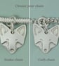 Sterling Silver Fox Bracelet — Wisdom & Intuition Jewellery - Image 2