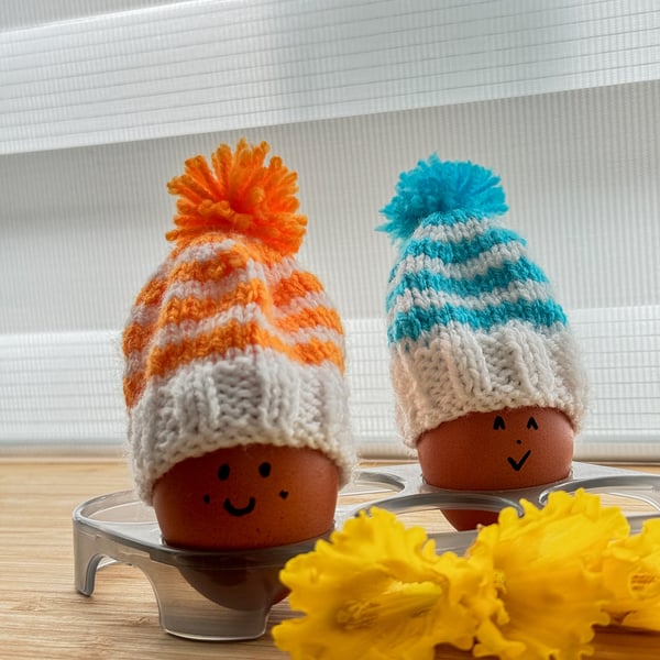 Pair of egg cosies