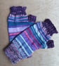 Fingerless Gloves - Hand Knitted - Multicoloured  - Image 7