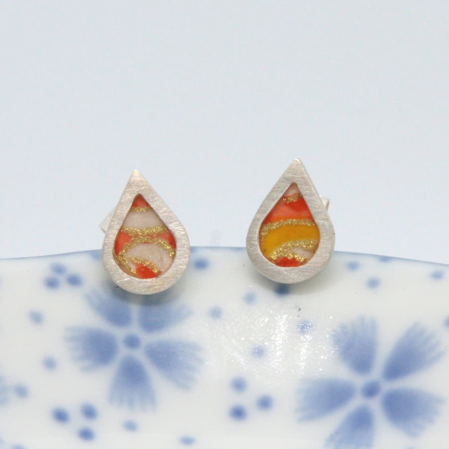Raindrop Studs