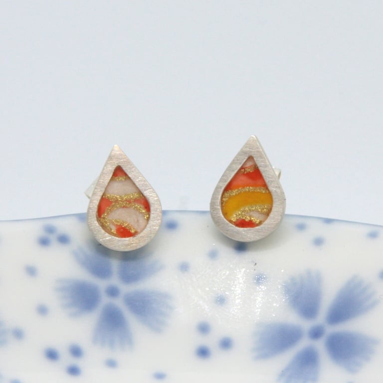 Raindrop Studs