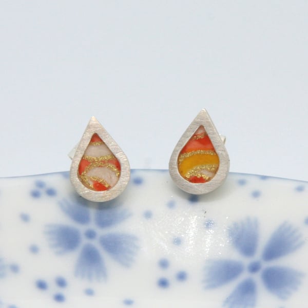 Raindrop Studs