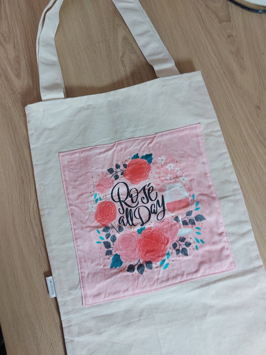 Rose all day tote bag 