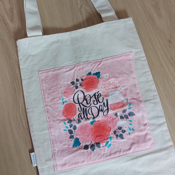 Rose all day tote bag 