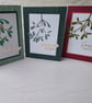 Christmas mistletoe card (style 1) - Image 3