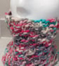 Handknit Hand dyed Chunky Wool Circular Neckwarmer - Image 2