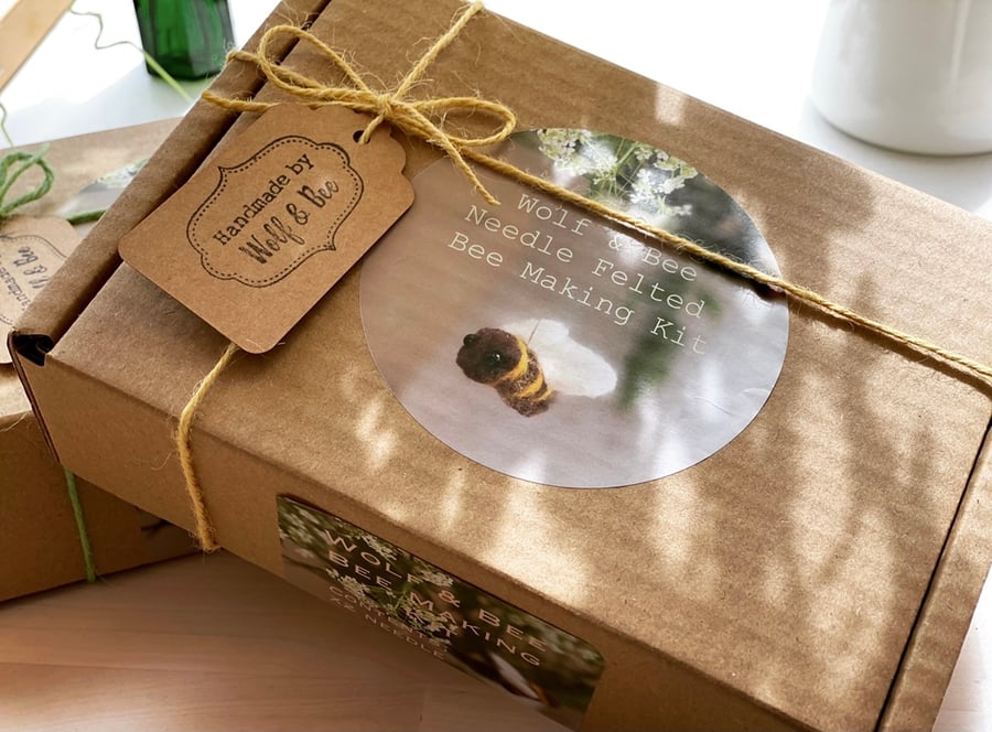 Needle Felted Bee Kit