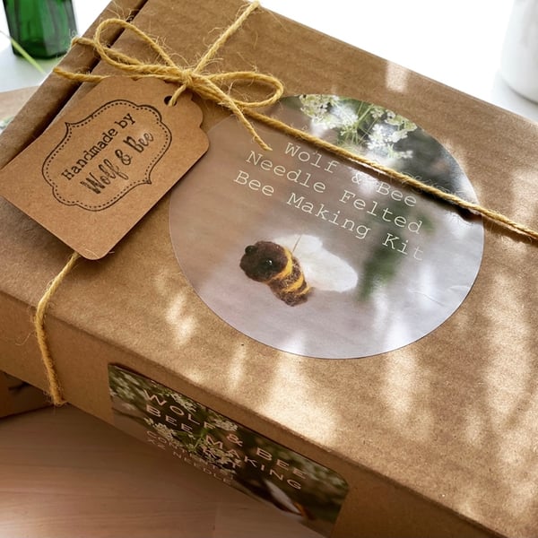 Needle Felted Bee Kit