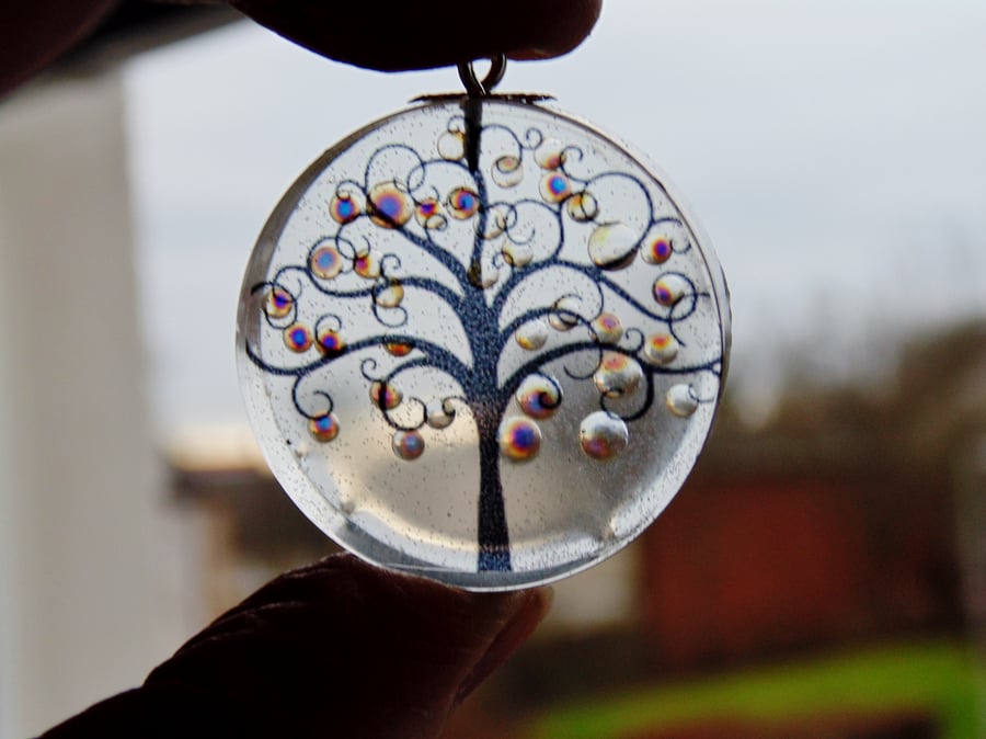 Tree Pendant, Winter Tree Pendant, Tree of Life Necklace