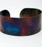 Surgical steel Lynx Cuff, multicolured finish, medium - Image 2