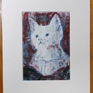 Sweet Kitty, Kitten Art, Cat Art