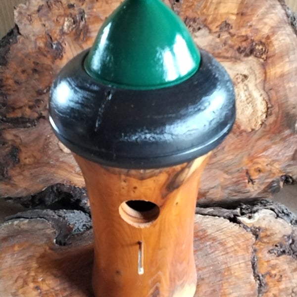 Handturned Bird Nest box 
