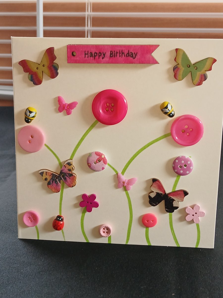 Handmade birthday card 