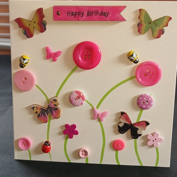 Handmade birthday card 