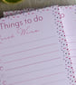 Pink To Do List Notepad – Things To Do Pad with Tear-Off Pages - Image 4