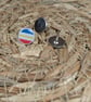 Mecklenburg-Vorpommern Flag Map Pin - Germany State Flag Map Pin For Wood Map - Image 1