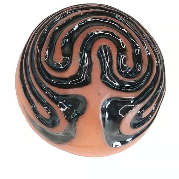 Night Sky  terracotta Finger labyrinth handheld double-sided ergonomic fidget