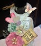 From Me To You Floral Bottle Gift Tag - Single or Set of 3 - Image 1