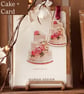 Wedding Decor Favours Wedding Cake Wooden Ornament Chic Vintage style set of 3 - Image 10