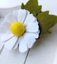 Felt Daisy Brooch: Handmade Flower Pin, Costume Jewellery - Image 8