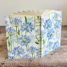A5 Journal Sketchbook featuring Agapanthus 