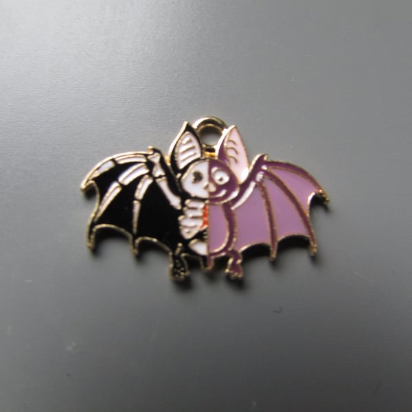 Bat Enamel Jewellery Charm
