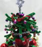 Silver Decorated Christmas Tree. - Image 5