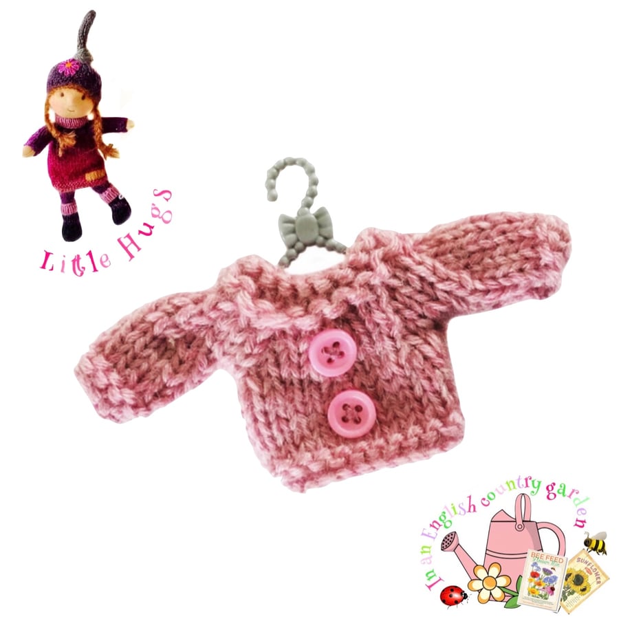 Pretty Pink Jumper to fit the Little Hug Dolls