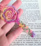 Summer Garden Bookmark in Tatting - Image 1