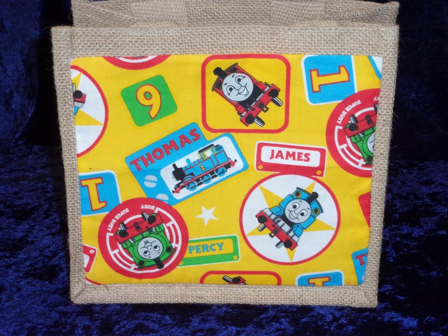 Thomas The Tank Engine Small Jute Bag