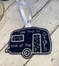Caravan gift idea sign, felt caravan sign, gift idea for caravanner, camper gift - Image 3