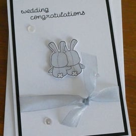 Wedding Card - Bunnies